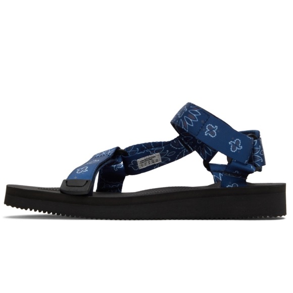 NEW SUICOKE Navy Bandana Paisley DEPA-CAB Sandals - Picture 3 of 8